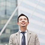 Young Business Man Portrait Stock Photo