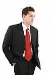 Young Businessman Stock Photo