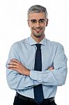 Young Confident Male Employee Stock Photo