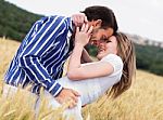 Young Couple In Love Stock Photo