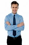 Young Male Business Executive Stock Photo