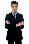 Young Male Business Executive Stock Photo