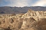 Zabriskie Point, Death Valley Stock Photo