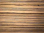 Zebrano Wood Texture Stock Photo