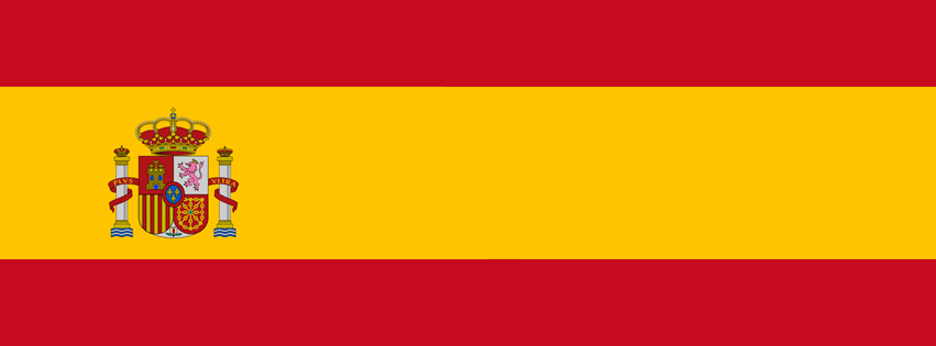 Spain Flag Facebook Cover Photo (PNG file)
