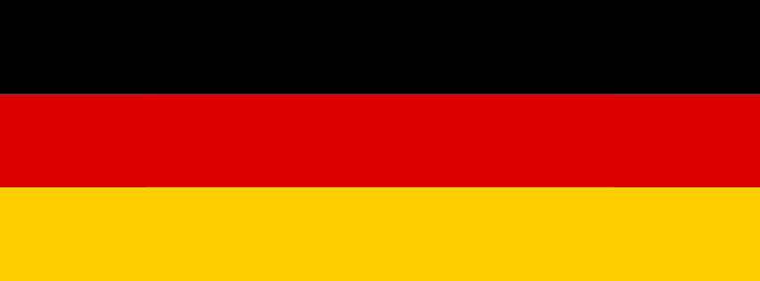 Germany Flag Facebook Cover Photo (PNG file)