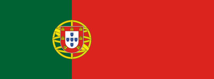 Portugal Flag Facebook Cover Photo (PNG file)